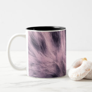 Tiger Cat Mönster 2-Tone Mugg
