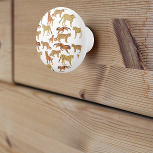 Tiger, Cheetah och Leopard Knopp