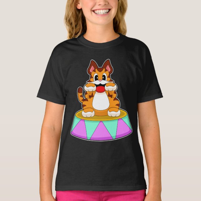 Tiger Circus T Shirt (Framsida)
