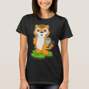 Tiger Coffee Kopp T Shirt