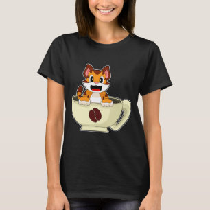 Tiger Coffee Kopp T Shirt