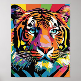 Tiger Color  Poster