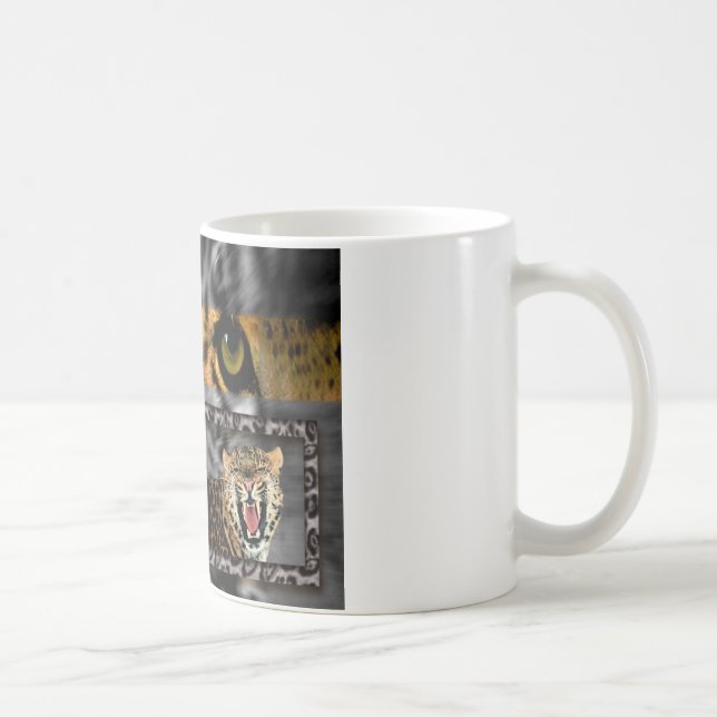 Tiger & Couple Konsttryck Kaffemugg (Höger)