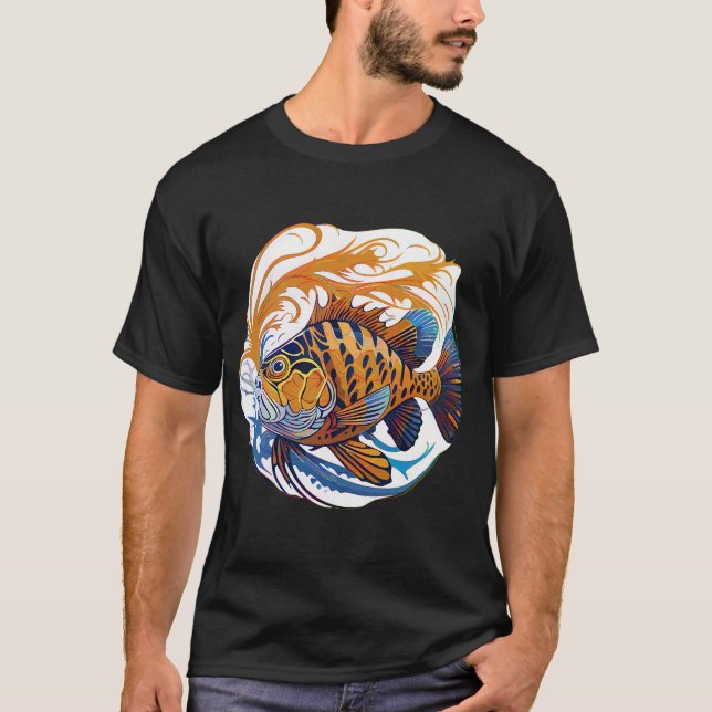 Tiger Crappe T Shirt (Framsida)