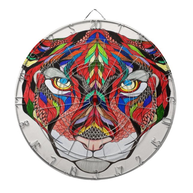 Tiger Dartboard Darttavla (Framsidan)