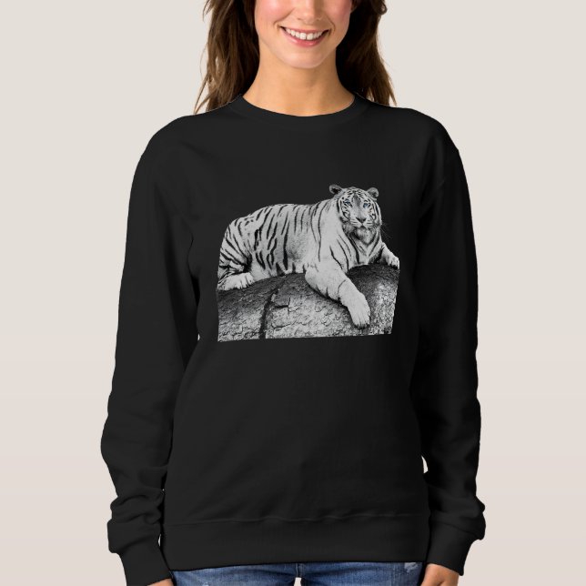 Tiger den stora katten t shirt (Framsida)