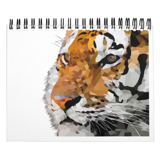 Tiger Design Kalender (Omslag)