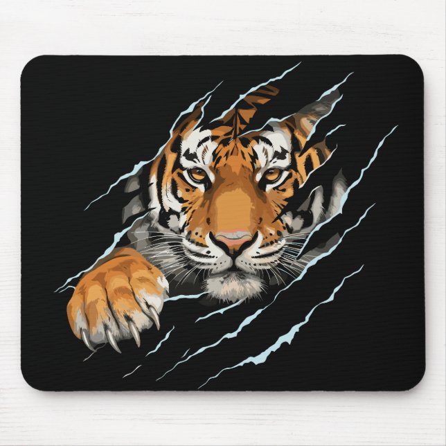 Tiger Design Mousepad Musmatta (Framsidan)