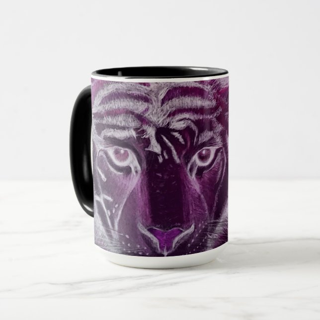 Tiger Design Mugg (Framsida vänster)