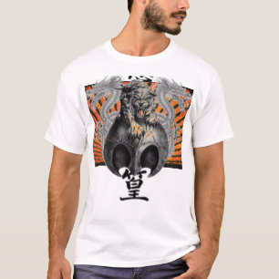 Tiger & Dragons Stigning Sol Anpassningsbar T-shir Tee