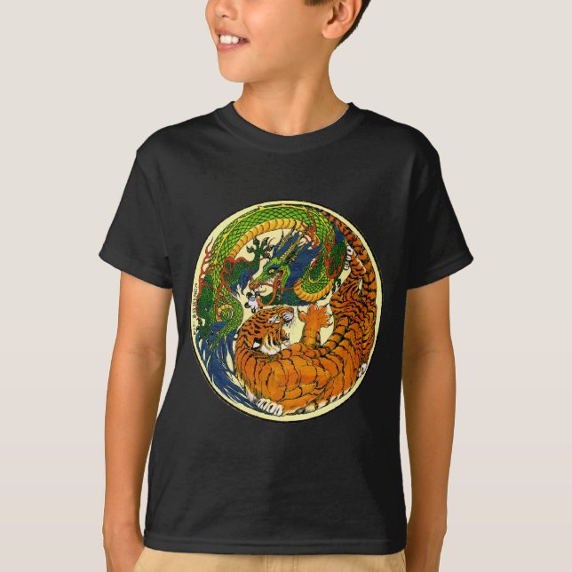 Tiger & drake Yin Yang T-shirt (Framsida)