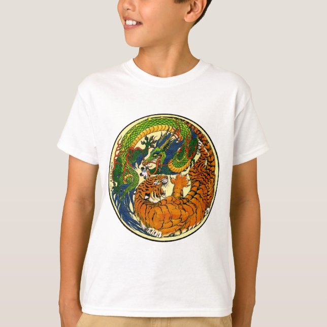 Tiger & drake Yin Yang Tee (Framsida)