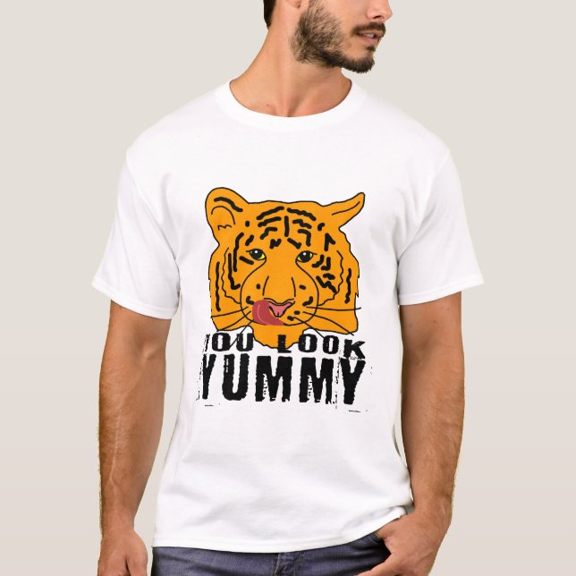Tiger - du ser Yummy Tröja (Framsida)