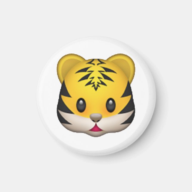 Tiger - Emoji Magnet (Framsidan)