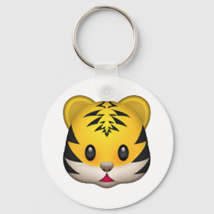 Tiger - Emoji Nyckelring