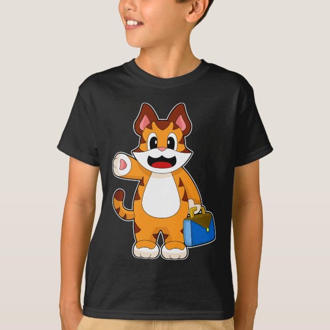 Tiger Entrepreneur T Shirt (Framsida)