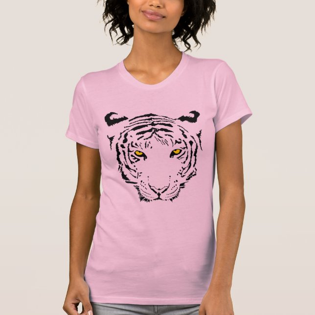 Tiger Face -  Kjol Tröja (Framsida)