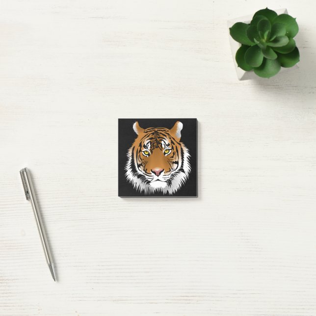 Tiger Face Post-it-lappar  Post-it Block (Kontor)