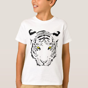 Tiger Face - skjorta Tee Shirt