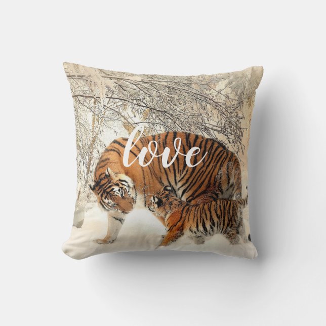 Tiger Family Kudde (Framsida)