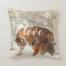 Tiger Family Kudde