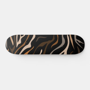 Tiger Färg Mönster Animal Mini Skateboard Bräda 18,5 Cm