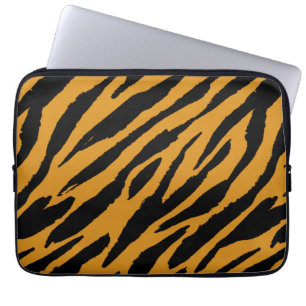 Tiger Färg Mönster Animals Älskare Laptop Fodral