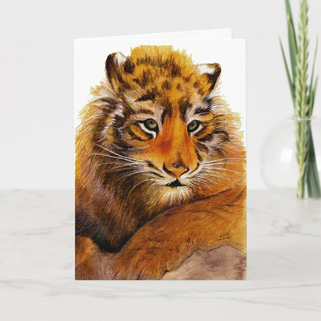 Tiger Fars dag-kort Kort (Framsida)