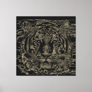 Tiger Fine Art 3 Wrapped Canvas
