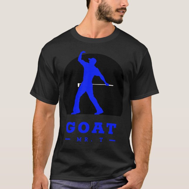 Tiger firande GOAT 1 T Shirt (Framsida)
