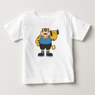 Tiger Fitness Dumbbell T Shirt