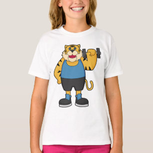 Tiger Fitness Dumbbell T Shirt