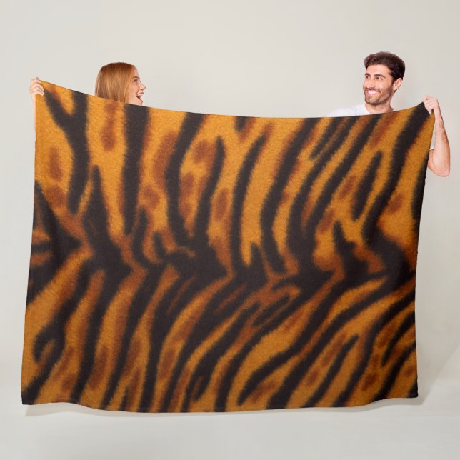 Tiger Fleece Blanket (På plats)