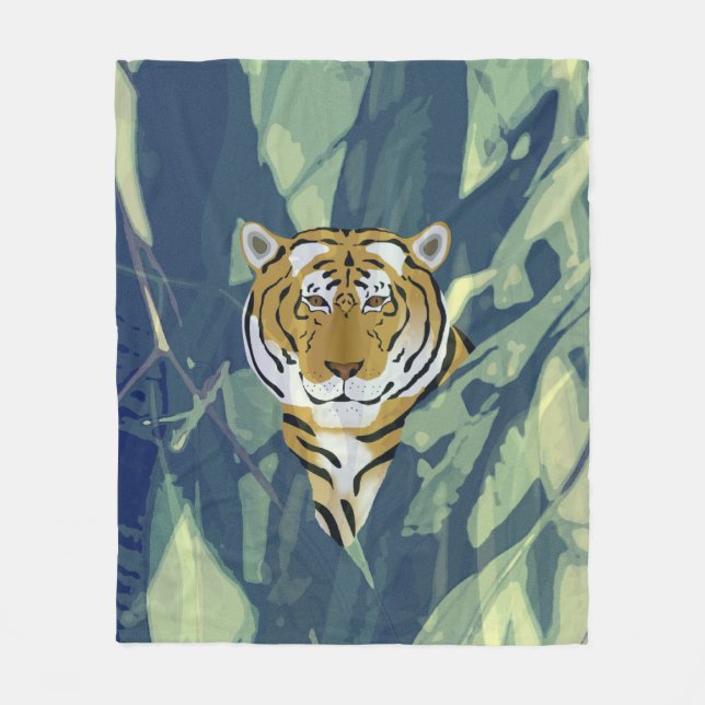 Tiger Fleece Blanket (Framsidan)