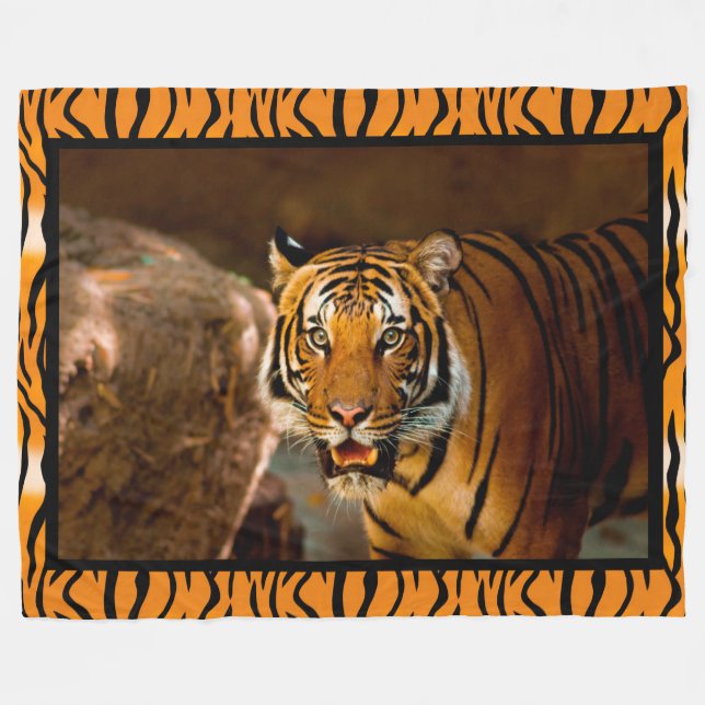 Tiger Fleecefilt (Framsidan (Horisontell))