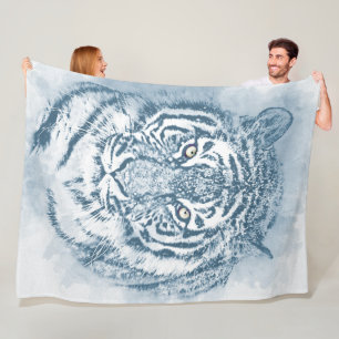 tiger fleecefilt