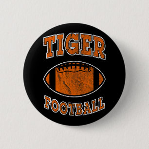Tiger Football Vintage Distressed Knapp