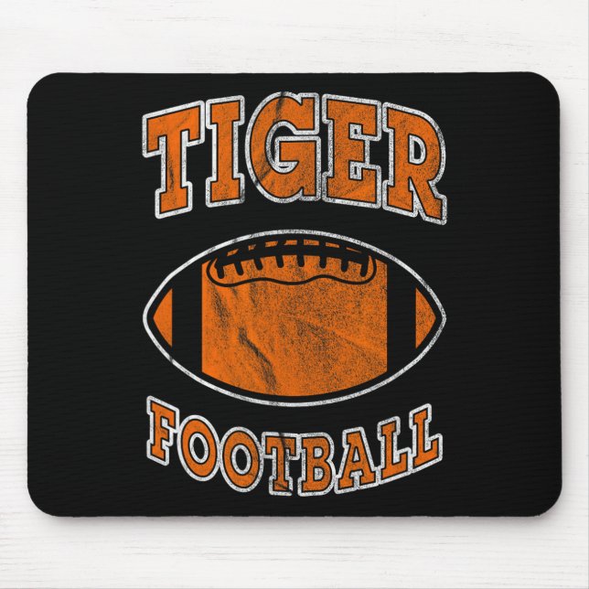 Tiger Football Vintage Distressed  Musmatta (Framsidan)