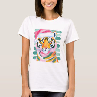 Tiger för julfesten t shirt