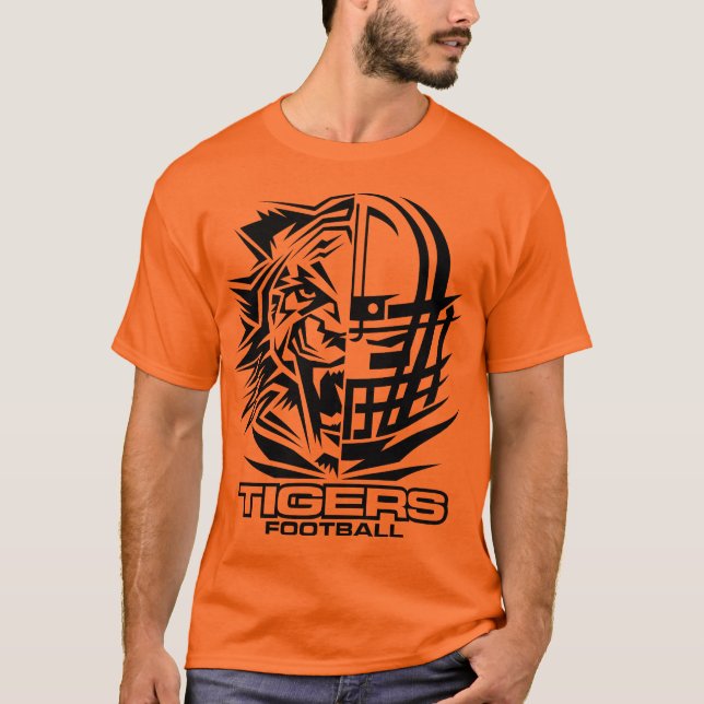 tiger fotboll t shirt (Framsida)