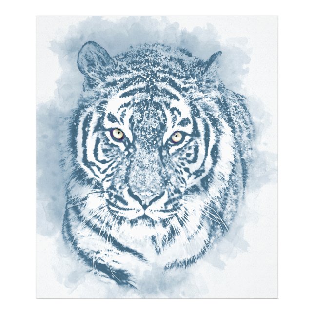 tiger fototryck (Framsidan)