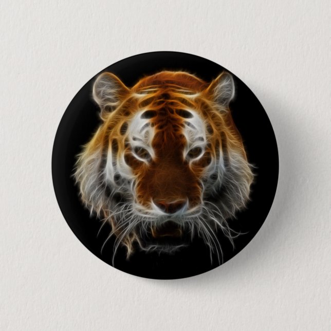 Tiger Fractal Knapp (Framsida)
