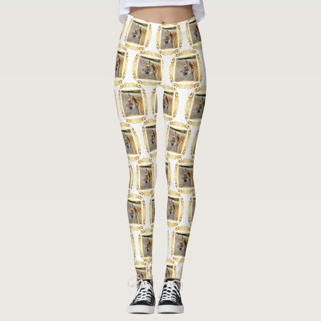 Tiger Framed Leggings (Framsida)
