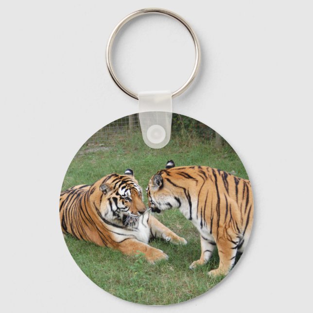 Tiger Friends-008 Nyckelring (Framsida)