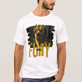 Tiger Fury - Wild Jungle Power Graphic T Shirt