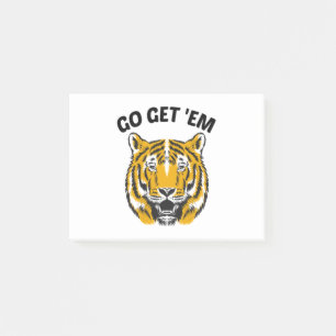 TIGER GÅ OCH HÄMTA 'EM POST-IT BLOCK