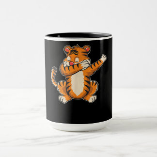 Tiger Gift| Lättare tigerdabbtigger Mugg