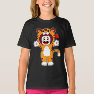 Tiger Girl Costume T Shirt