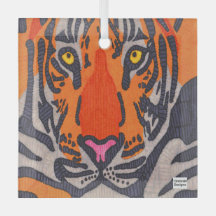 Tiger - Glasornament