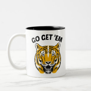 TIGER GO ATT FÅ DEM Två-Tonad MUGG